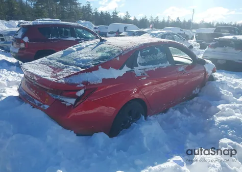 2022 Hyundai Elantra Sel z USA, uszkodzony, nr VIN 5NPLM4AG8NH071283